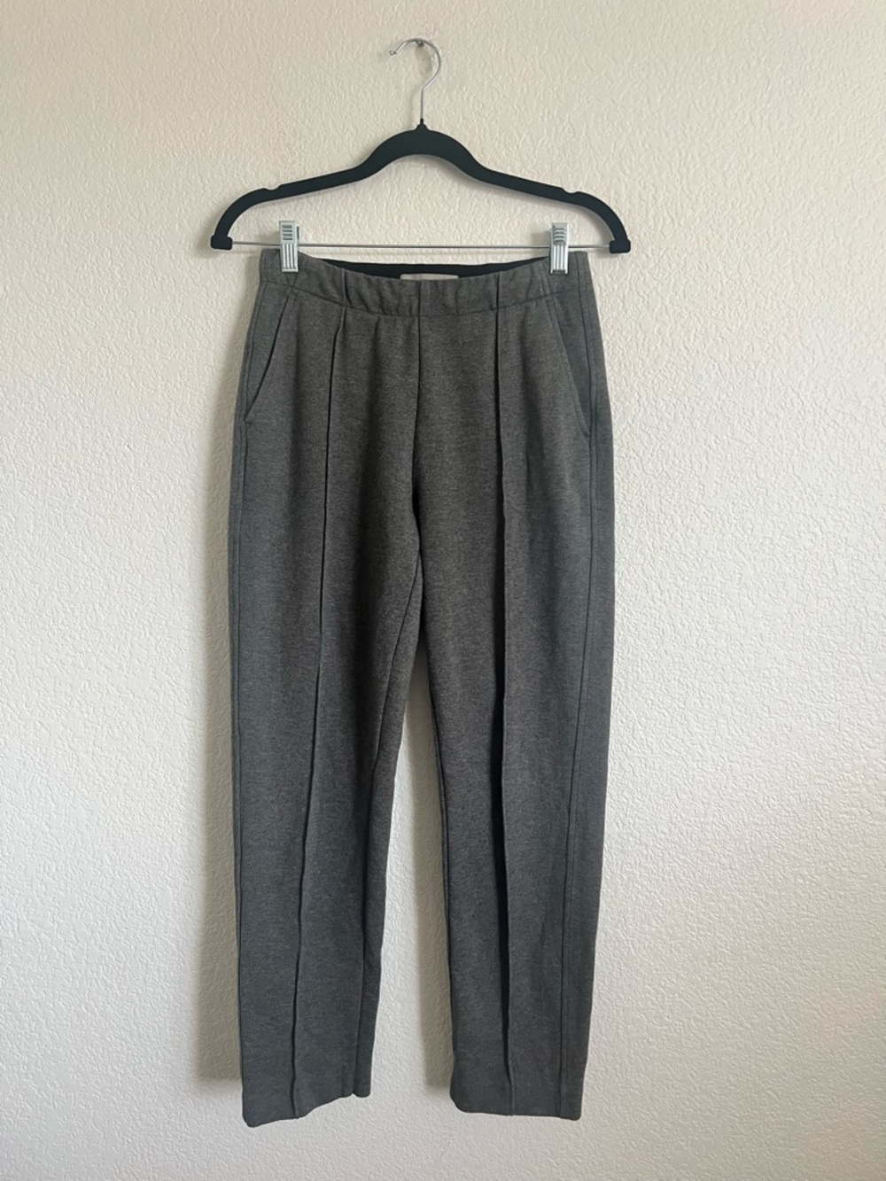 Everlane XS The Dream Pant Heather Gray Slim Tapered Pant